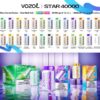 1 Vozol Star 40k puffs Disposable E Cigarettes vape 5% 20ml Ship from Eu warehouse1000mah 40000 puffs