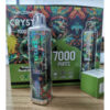 1.3 VAPME Crystal 7000 puffs Disposable E Cigarettes vape 2% 14ml 650mah 7K puffs