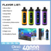 1000-主图-04 OKSO Shisha Max 40k Puffs Ship from Eu warehouse Disposable E Cigarettes vape 36ml 800mah 40000 Puffs