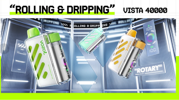 1752300243212 Vozol Vista 40k puffs Disposable E Cigarettes vape 5% 20ml Ship from Eu warehouse1000mah 40000 puffs