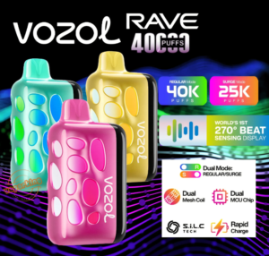1752301802742 Vozol Rave 40k puffs Disposable E Cigarettes vape 5% 20ml Ship from Eu warehouse1000mah 40000 puffs