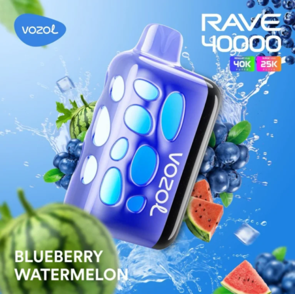 1752301837019 Vozol Rave 40k puffs Disposable E Cigarettes vape 5% 20ml Ship from Eu warehouse1000mah 40000 puffs