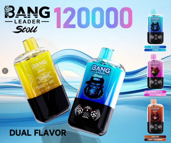 22dee6b1-c849-450b-9ec5-bc08426c859e Bang Leader 120K 2in1 puffs Disposable E Cigarettes vape 120000 puff