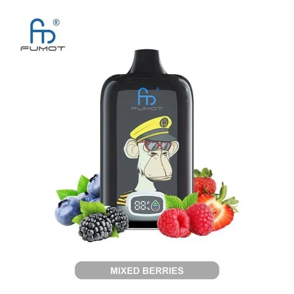 244 Fumot Digital Box 12K puffs Disposable E Cigarettes vape 2% 22ml 850mah 12000K puffs