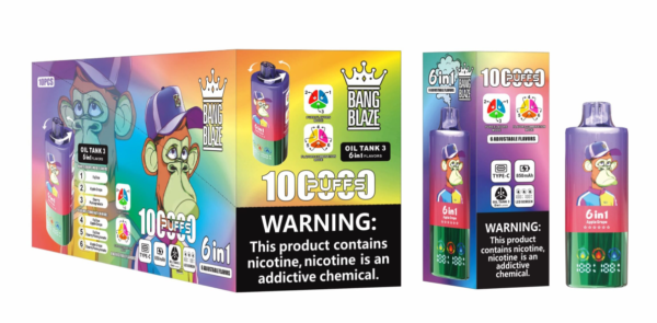 48215e16c5a6aadc8c75119a31caa58 BANG BLAZE 100K 6in1 puffs Disposable E 20ml*3 Cigarettes vape 100000 puffs