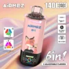 Airmez-140K-Puffs-2-1 Airmez FOX 140K 6IN1 puffs Disposable E Cigarettes vape 650mah 15ML*3 of E-liquid 140000 puff