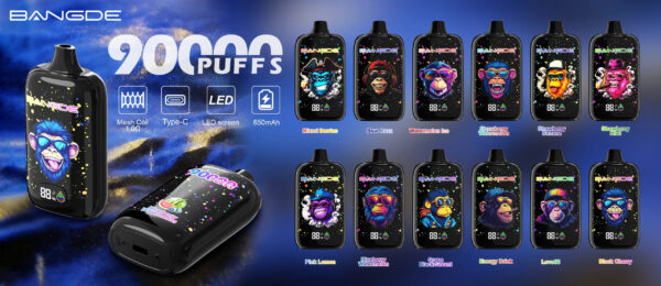 Bang-DE-Vape-90000-Puffs-Disposable-Vape-All-Flavors-scaled Bang de 90K puffs Disposable E Cigarettes vape 90000 puff