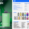JNR Mega Box 25000 puffs Disposable E Cigarettes vape 2% 30ml 1000mah 25K puffs