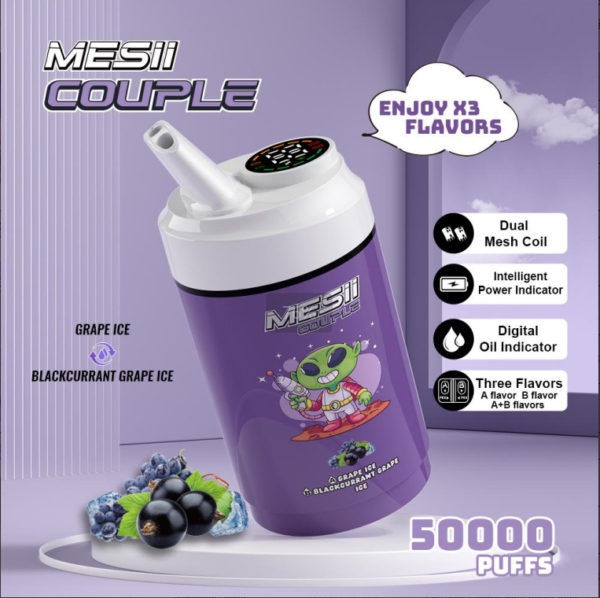 Mesii Couple50K Mesii Couple 50K puffs Disposable E 40ml Cigarettes vape 50000 puffs