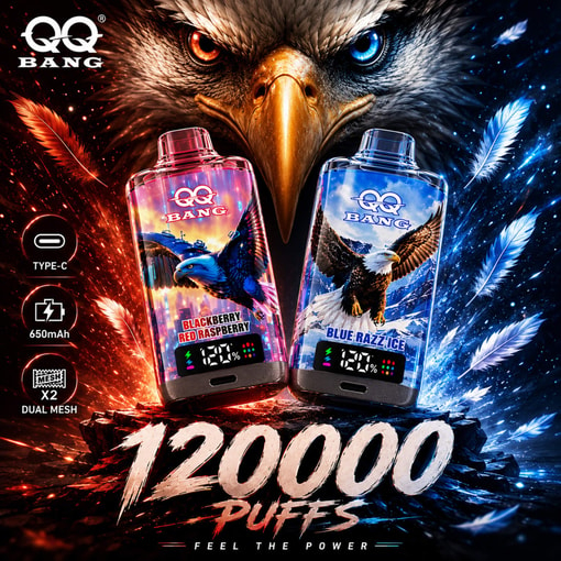 QQ-Bang-120k-Vape QQ BANG 120K puffs Disposable E Cigarettes vape 120000 puff