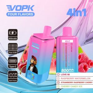 VOPK 80K 4in1 4 VOPK 80000 4in1 Disposable E Cigarettes vape 850mAh 60ml 80K puffs