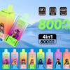 VOPK 80K 4in1 5 VOPK 80000 4in1 Disposable E Cigarettes vape 850mAh 60ml 80K puffs