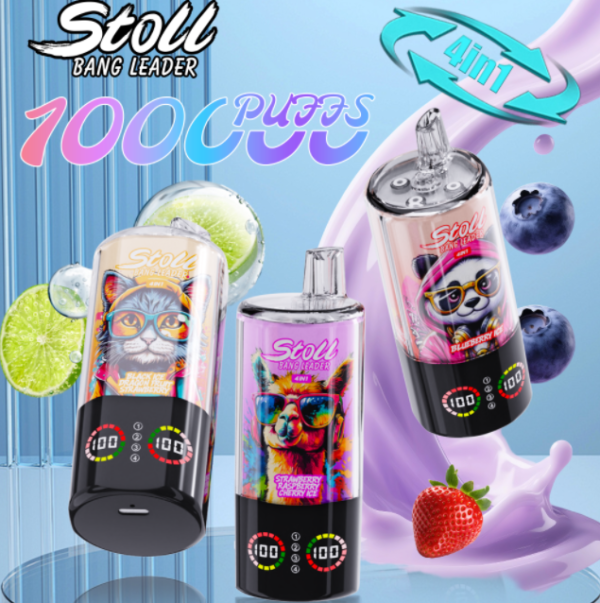 b12e1cf6-6214-46c1-9267-c256dc799285 Bang Leader 100K 4in1 puffs Disposable E Cigarettes vape 1000000 puff