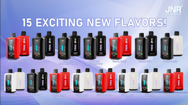 JNR Tank Pro 33000 puffs Disposable E Cigarettes vape 2% 28ml 850mah 33K puffs
