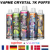 vapetree 主图111 VAPME Crystal 7000 puffs Disposable E Cigarettes vape 2% 14ml 650mah 7K puffs