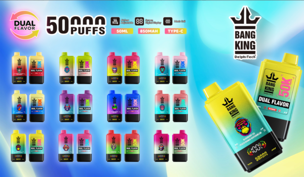 yoyo-Bang king 50K Bang King 50k puffs Disposable E 50ml Cigarettes vape 50000 puffs
