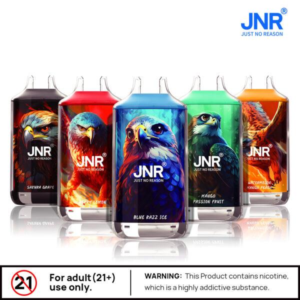 主图4 JNR Falcon 16000 puffs Disposable E Cigarettes vape 2% 20 Flavors 22ml 850mah 16K puffs