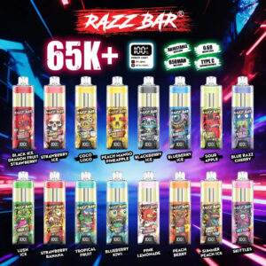 主图_07 Razz bar 65K puffs Disposable E Cigarettes vape 2% 5% 650mah 65000 puffs