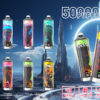 大图01 OKSO shisha hookah mega 50k puffs Disposable E Cigarettes vape 40ml 1100mah 50000 puffs