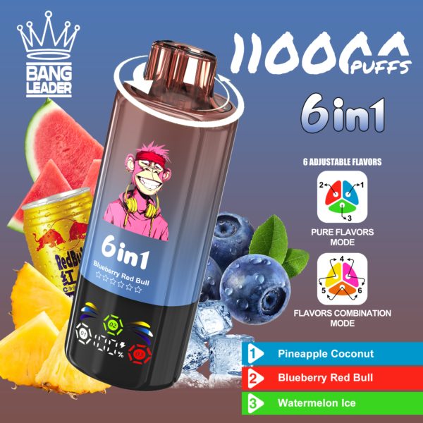 微信图片_20250826223237 Bang Leader 110K 6in1 puffs Disposable E Double Flavors Cigarettes vape 110000 puff